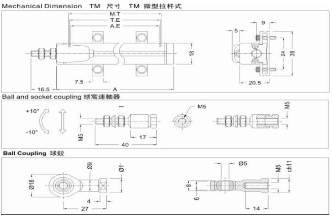 直線位移傳感器